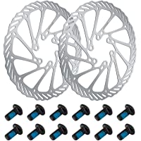 Yangfei 2Pcs Disco de Freno 160mm Rotor de Freno de Disco de Bicicleta- Rotores para Bicicletas con 12 Tornillos- Rotor…